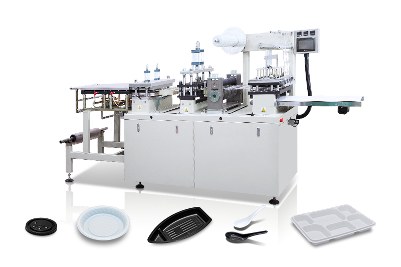 machine de thermoformage de couvercles en plastique